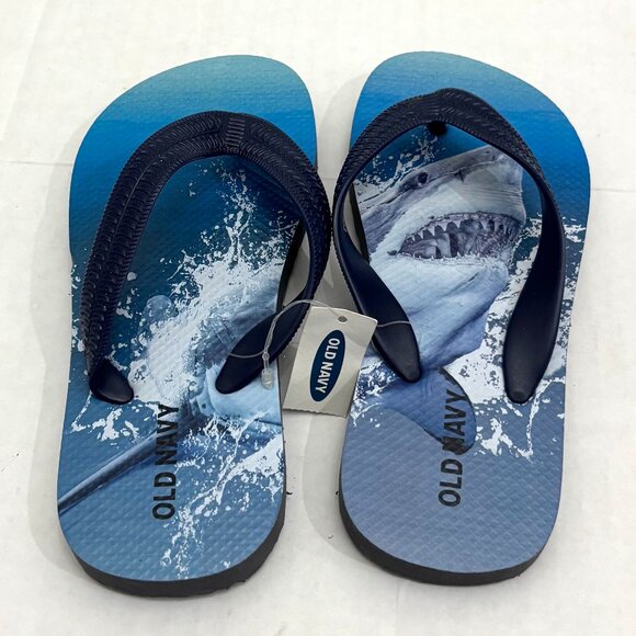 NWT Old Navy Shark Flip Flops - Picture 4 of 5